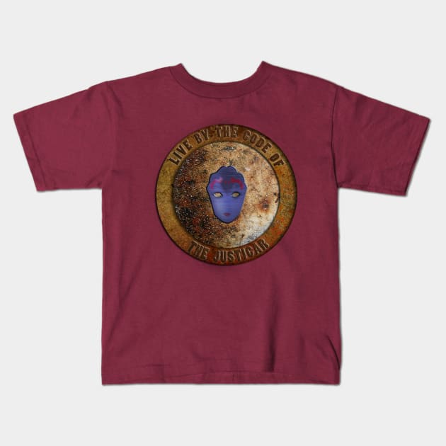 The Code of the Justicar Kids T-Shirt by FlyNebula